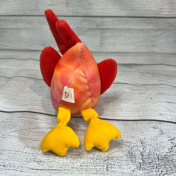 Ty Beanie Baby Strut (1996) 4th Gen Hang Tag, PVC Pellets, KR Tush Tag - Picture 5 of 9